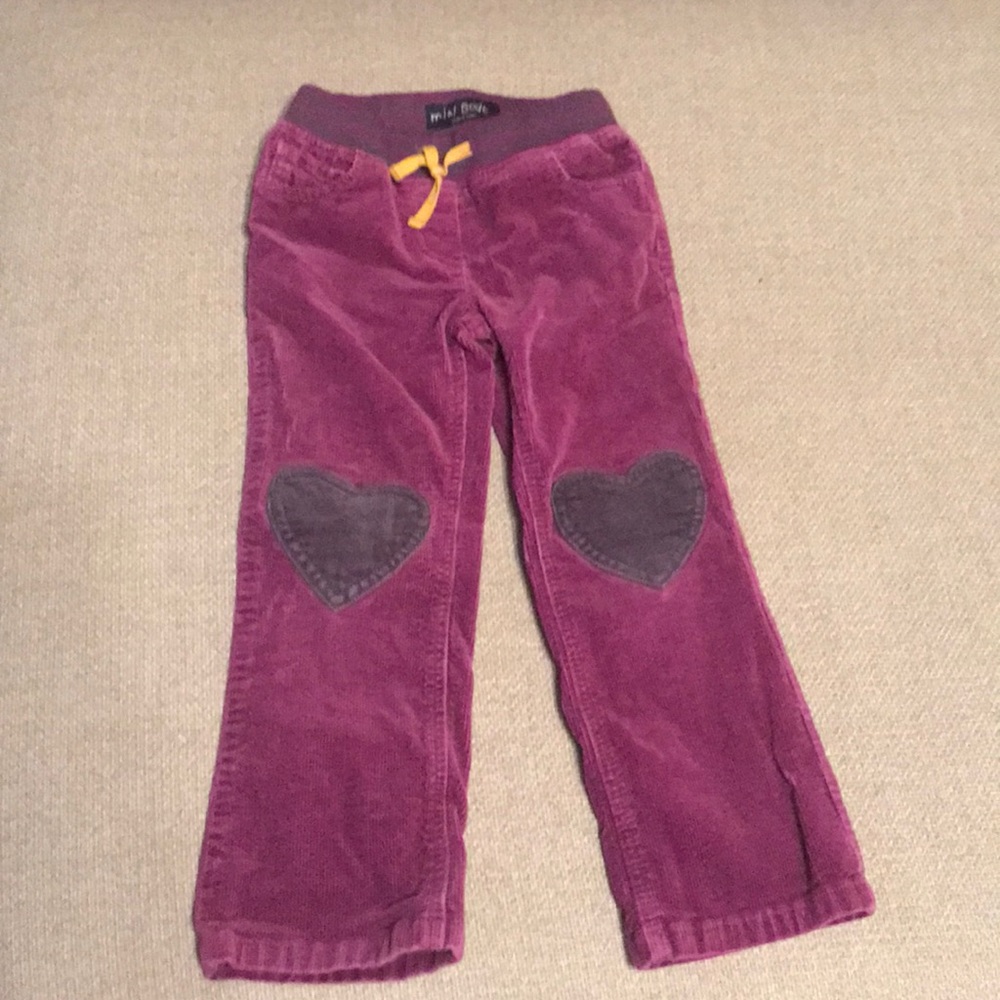 Mini Boden Purple Corduroy Sz 5
